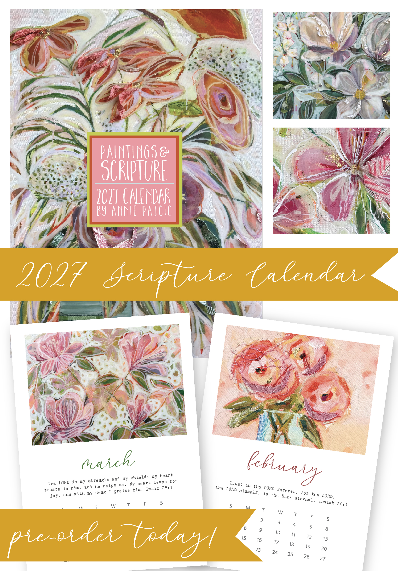 Artboard 17@3x-100 2027 Scripture Calendar (PRE-ORDER: Ships December 1st) - Image 1
